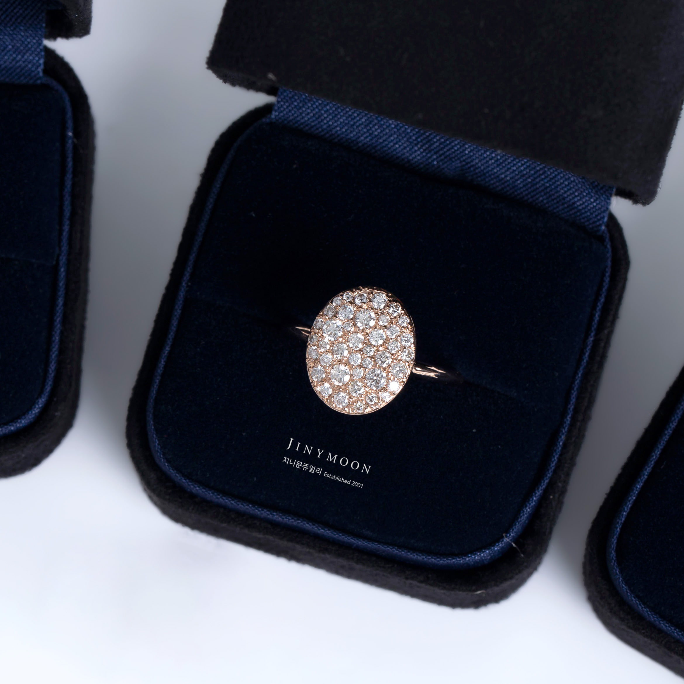 R096 지니문의 다이아몬드 테이블 반지 M, 지니문 디자인